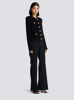 Store Buttons Tweed Jacket Women Jackets And Blazers