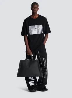 Hot By Olivier Rubber-effect Leather Tote Bag Bags And Backpacks
