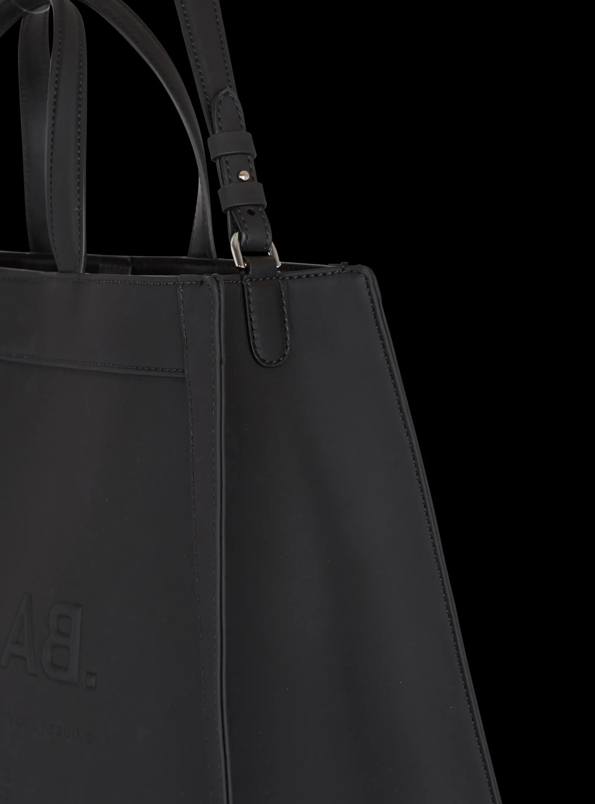 Hot By Olivier Rubber-effect Leather Tote Bag Bags And Backpacks