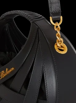 Store Calfskin Basket Bag With An Openwork Grid Motif Women Shoulder Bags|Crossbody Bags