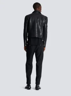 New Calfskin Biker Jacket Outerwear