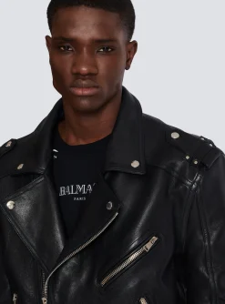 New Calfskin Biker Jacket Outerwear