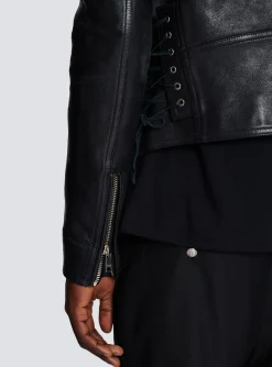 New Calfskin Biker Jacket Outerwear