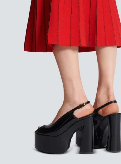 Shop Cam Sandals In Patent Leather Women High Heels & Pumps