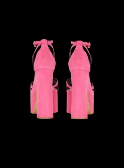 Best Sale Cam Suede Platform Sandals Women High Heels & Pumps