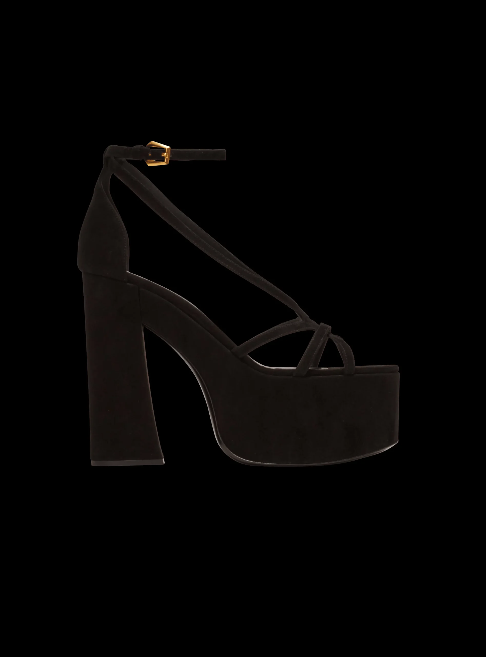 Flash Sale Cam Suede Platform Sandals Women High Heels & Pumps