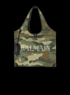 Store Camouflage Canvas B-Army Grocery Bag With Vintage Logo Bags And Backpacks