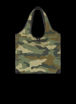 Store Camouflage Canvas B-Army Grocery Bag With Vintage Logo Bags And Backpacks