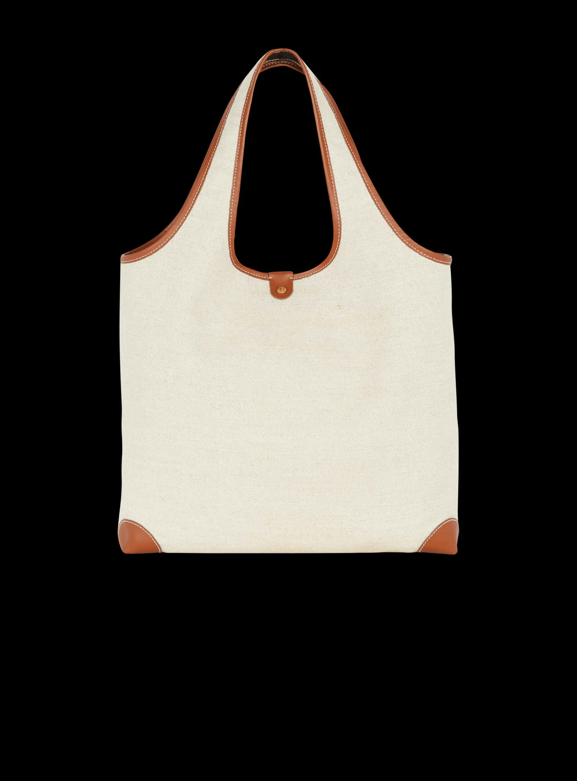 Cheap Canvas And Leather B-army Grocery Bag Women Tote Bags|Shoulder Bags