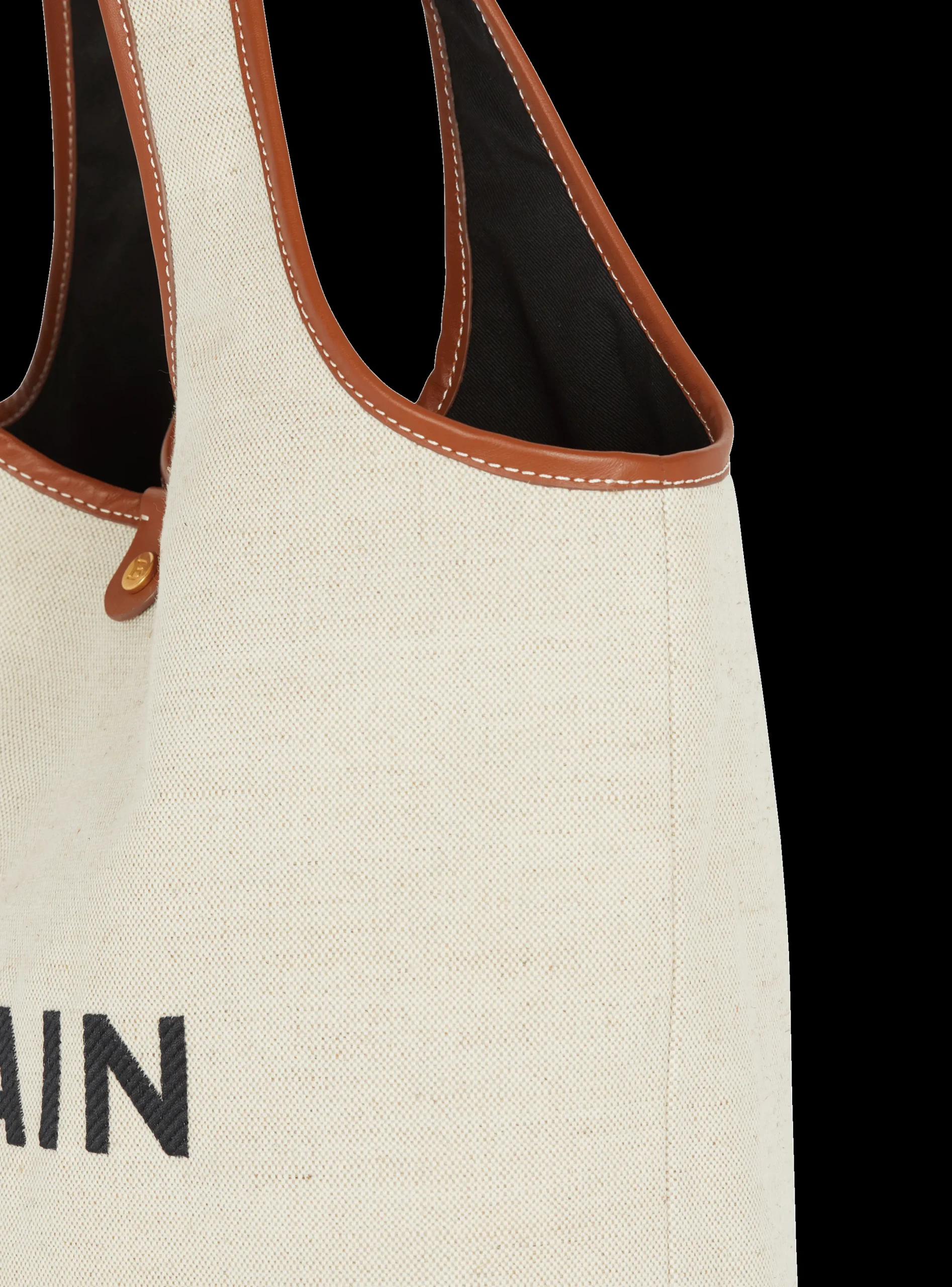 Cheap Canvas And Leather B-army Grocery Bag Women Tote Bags|Shoulder Bags