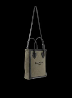 Hot Canvas B-Army 26 Bag With Leather Panels Women Tote Bags|Crossbody Bags