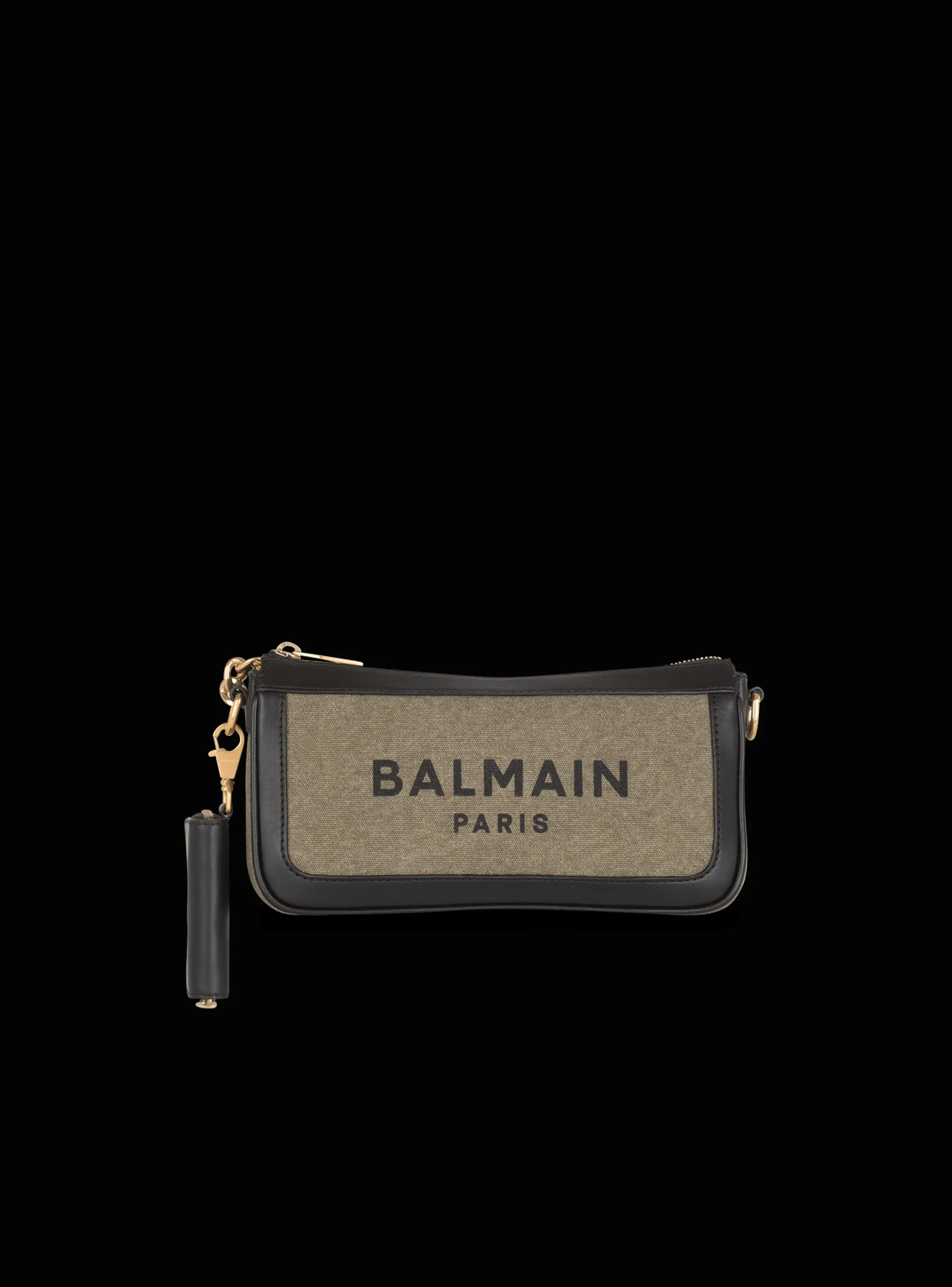 Sale Canvas B-Army Clutch Bag With Leather Panels Women Crossbody Bags|B-Army Bags