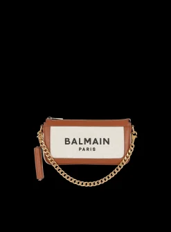 Clearance Canvas B-Army Clutch Bag With Leather Panels Women Crossbody Bags|B-Army Bags