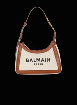 Shop Canvas B-Army Handbag With Leather Panels Women Shoulder Bags|Handbags