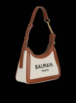 Shop Canvas B-Army Handbag With Leather Panels Women Shoulder Bags|Handbags