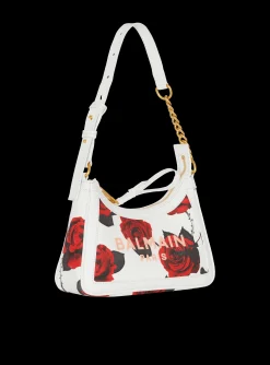 Best Sale Canvas B-Army Shoulder Bag With A Roses Print Women Shoulder Bags|B-Army Bags