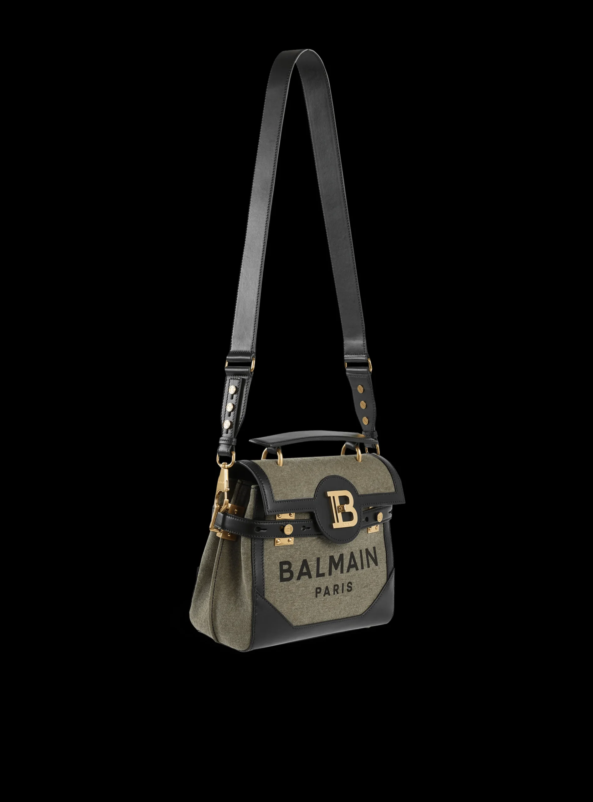Sale Canvas B-Buzz 23 Bag With Leather Panels Women Crossbody Bags|Handbags