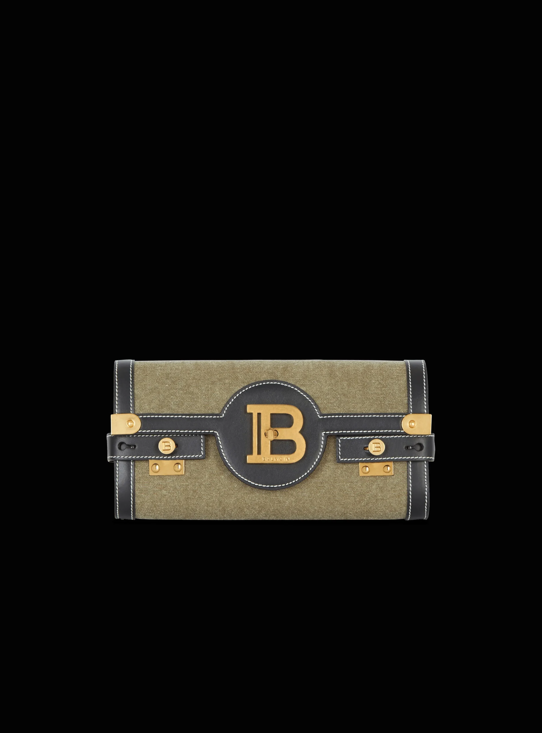 New Canvas B-Buzz 23 Clutch Bag With Leather Panels Women Mini Bags|Shoulder Bags
