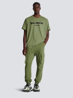 Flash Sale Cargo Joggers With Paris Print Sportswear|Trousers And Shorts