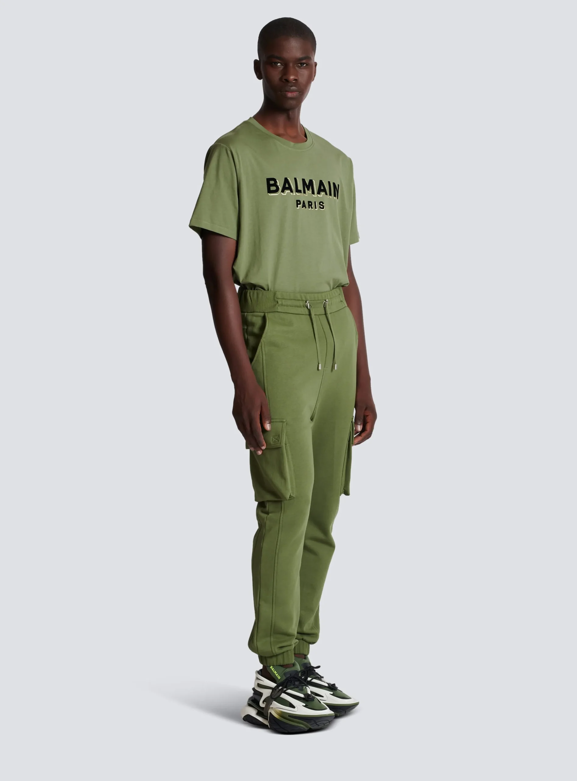 Flash Sale Cargo Joggers With Paris Print Sportswear|Trousers And Shorts
