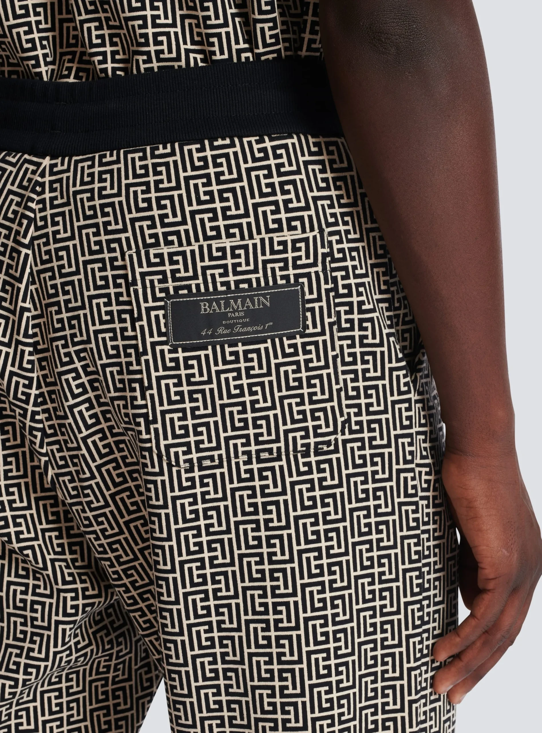 Clearance Casual Monogram Jacquard Trousers Sportswear|Trousers And Shorts