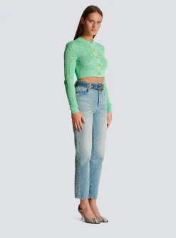 Clearance Classic Belted Jeans Women Denim