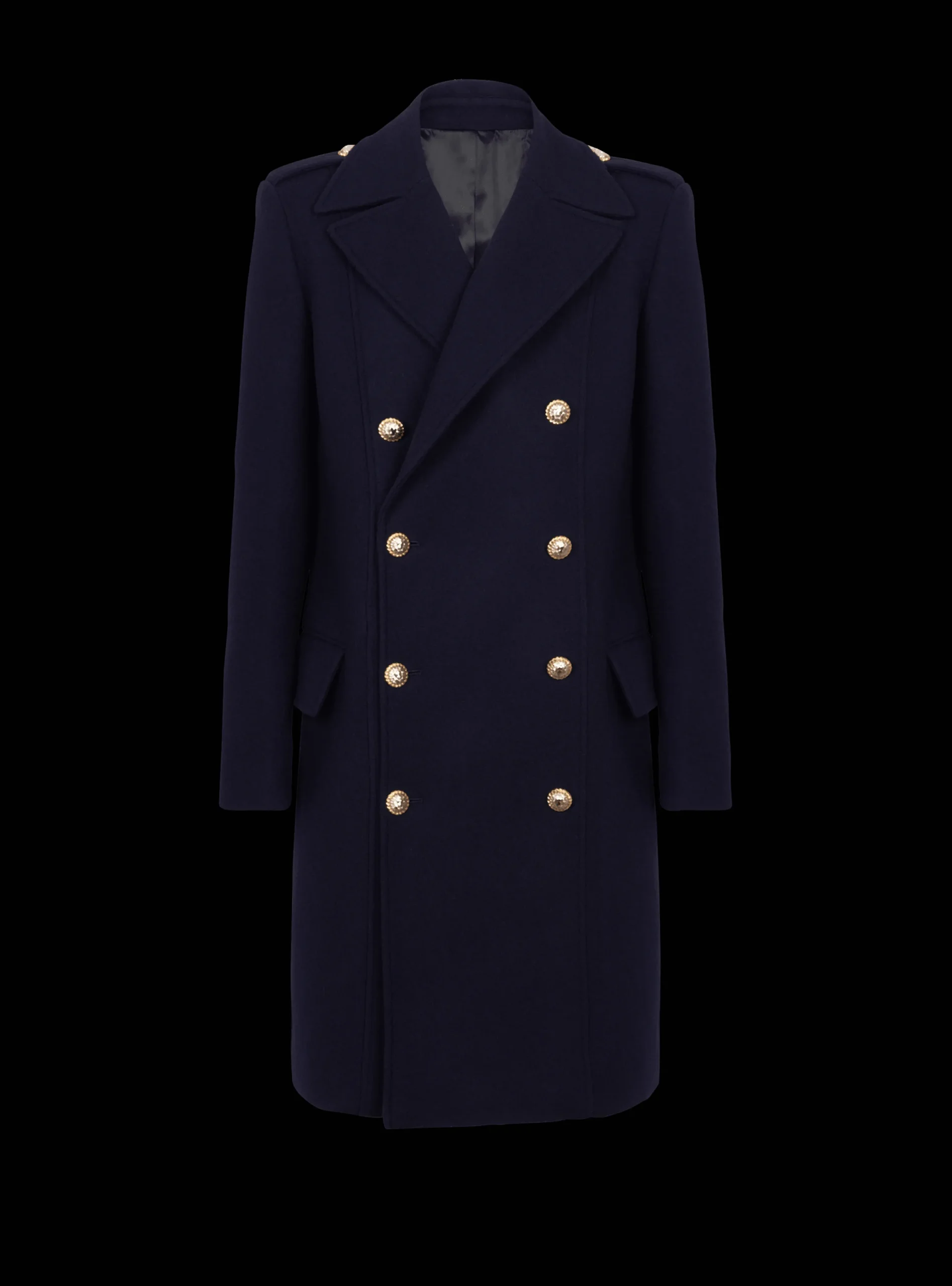 New Coat In Felted Double-faced Wool Outerwear