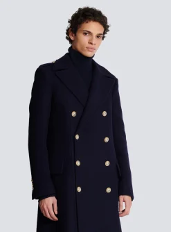 New Coat In Felted Double-faced Wool Outerwear