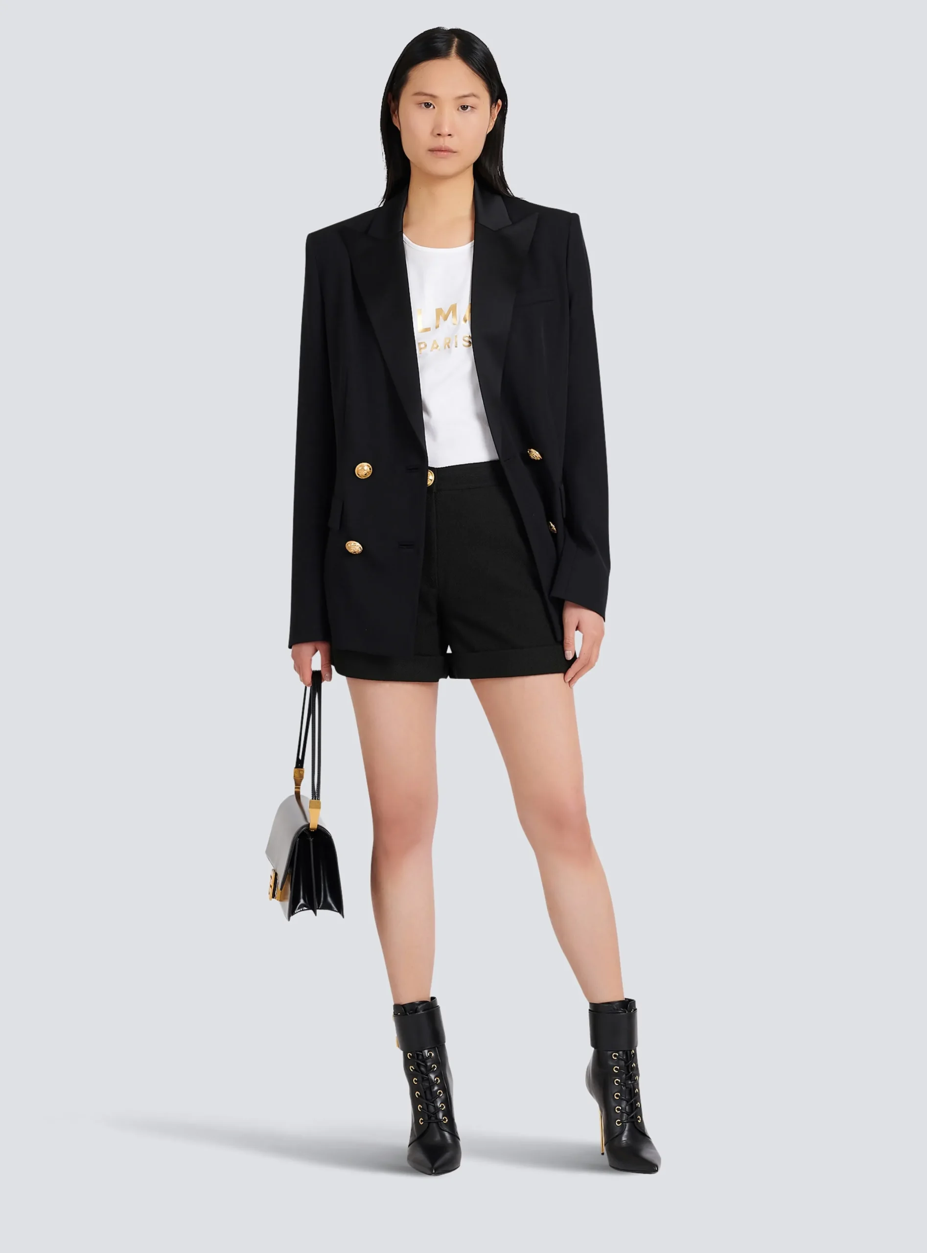 Shop Cotton Low-rise Shorts Women Trousers And Shorts