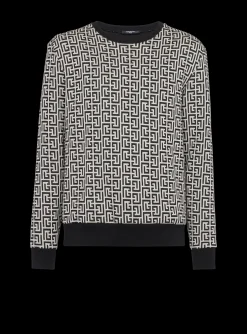 Sale Cotton Sweatshirt With Monogram Sportswear|Sweatshirts