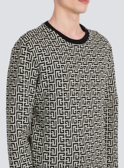 Sale Cotton Sweatshirt With Monogram Sportswear|Sweatshirts