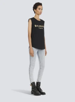 Best Cotton T-shirt With Logo Print Women T-Shirts
