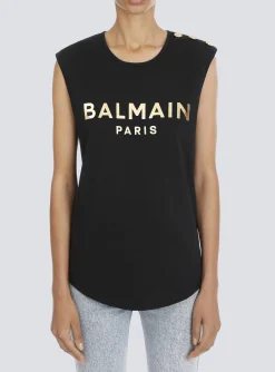 Best Cotton T-shirt With Logo Print Women T-Shirts