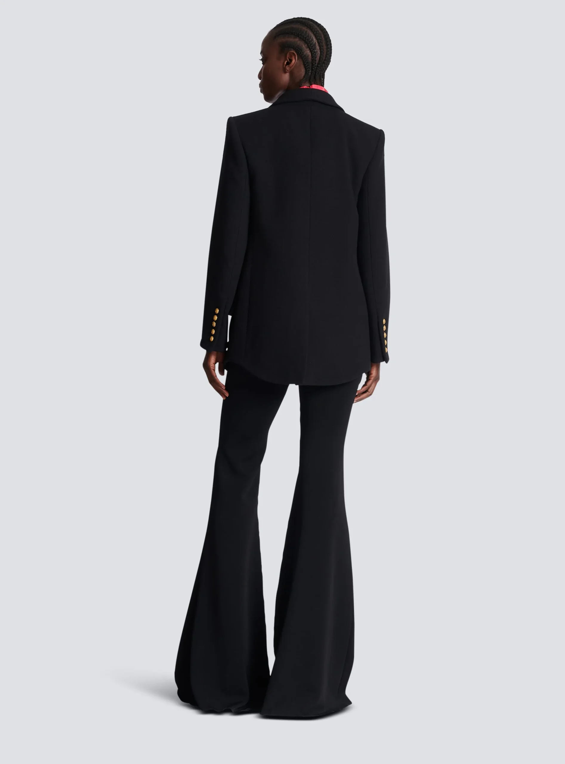 Store Crepe Jacket With A Shawl Collar Women Jackets And Blazers