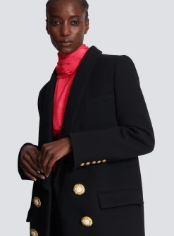 Store Crepe Jacket With A Shawl Collar Women Jackets And Blazers