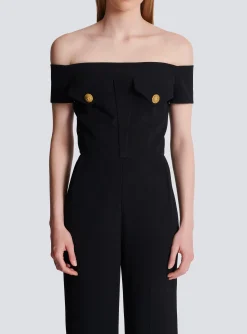 Shop Crepe Jumpsuit Women Trousers And Shorts