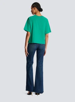 Hot Cropped Signature T-shirt Women T-Shirts