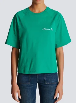 Hot Cropped Signature T-shirt Women T-Shirts