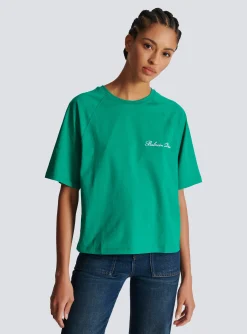 Hot Cropped Signature T-shirt Women T-Shirts