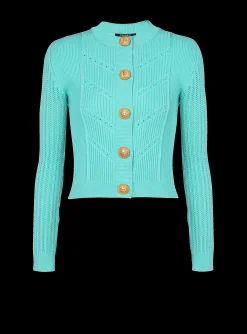 Shop Cropped Knit Cardigan Women Knitwear