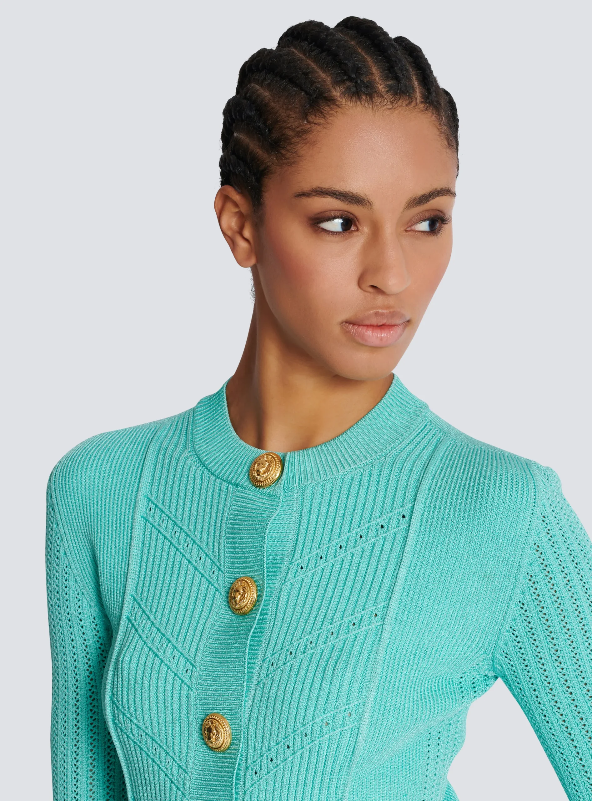 Shop Cropped Knit Cardigan Women Knitwear