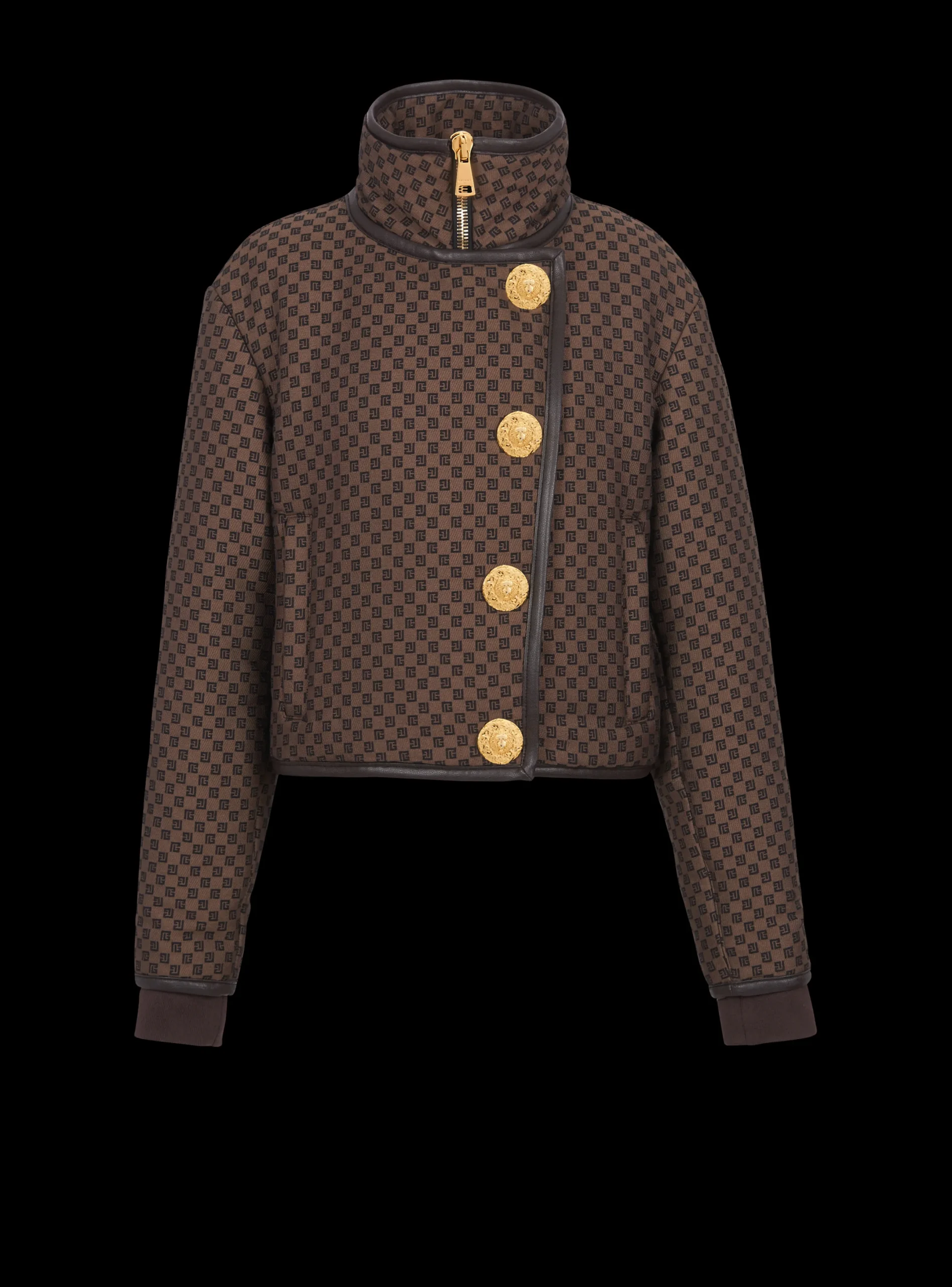 Sale Cropped Mini Monogram Jacket Women Outerwear