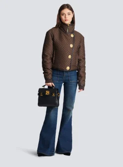 Sale Cropped Mini Monogram Jacket Women Outerwear