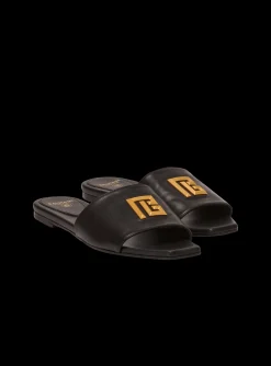 Sale Dafne PB Mules In Calfskin Women Flat Shoes|Boots