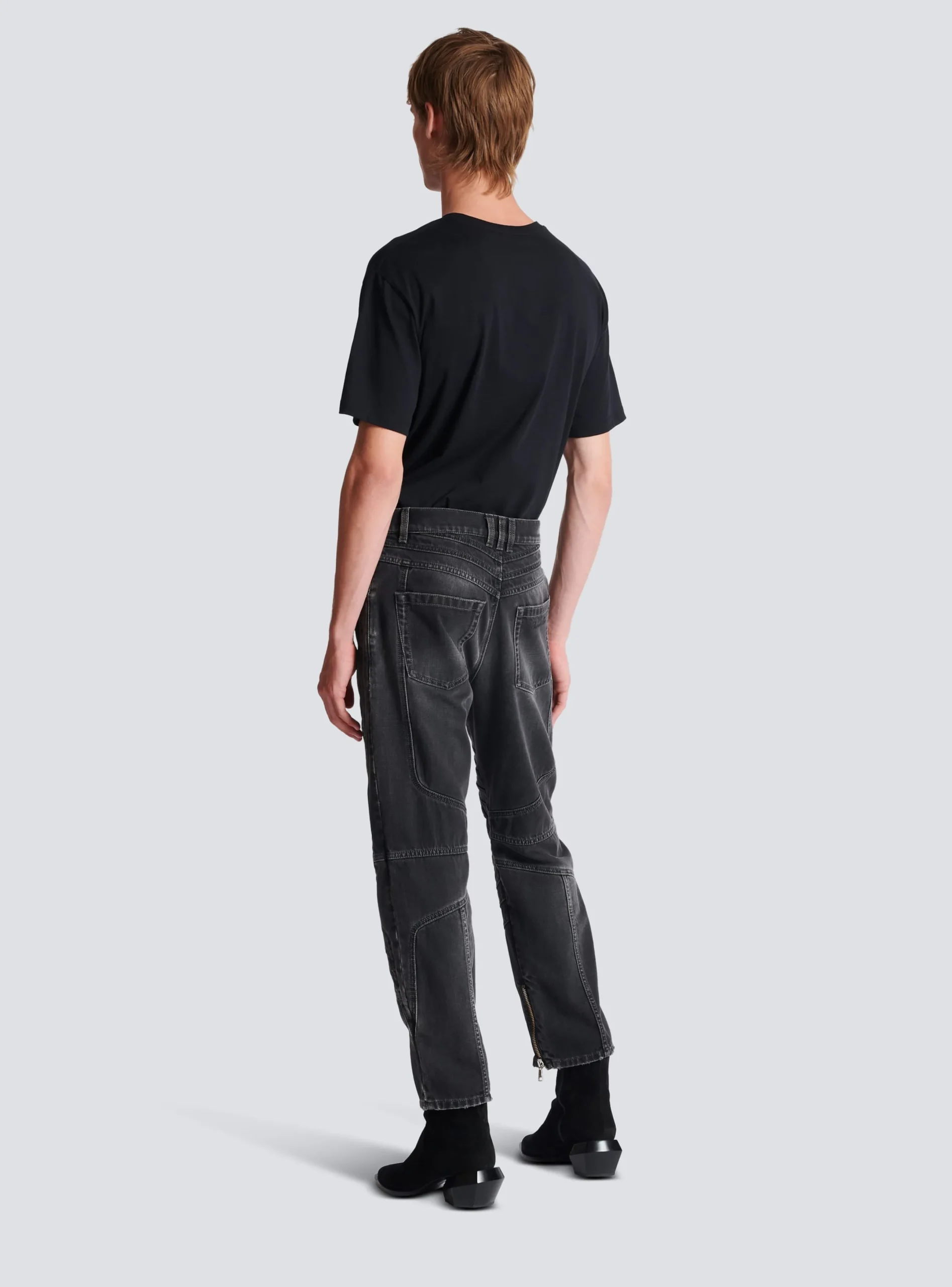 Clearance Denim Biker Jeans Denim