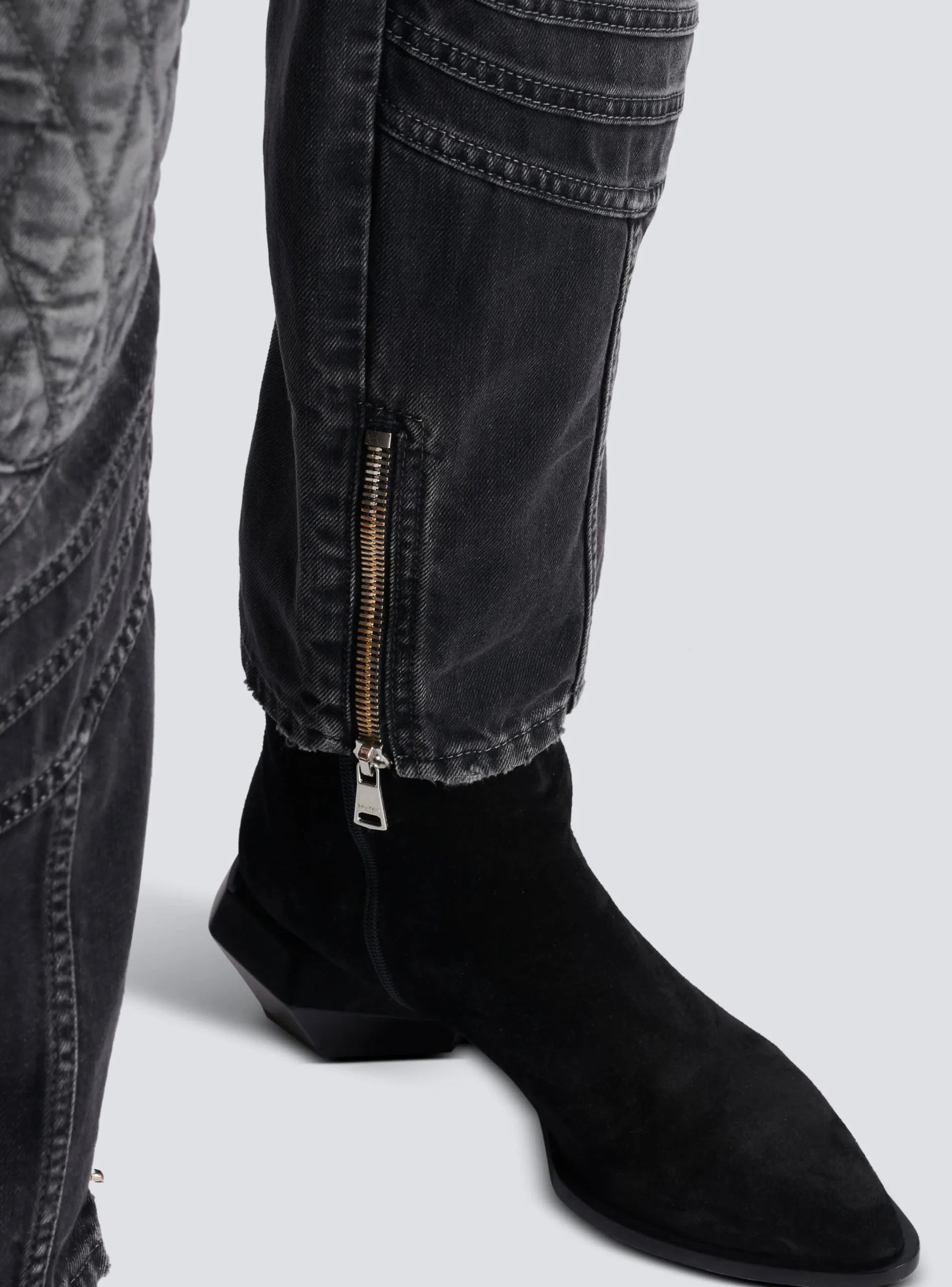 Clearance Denim Biker Jeans Denim