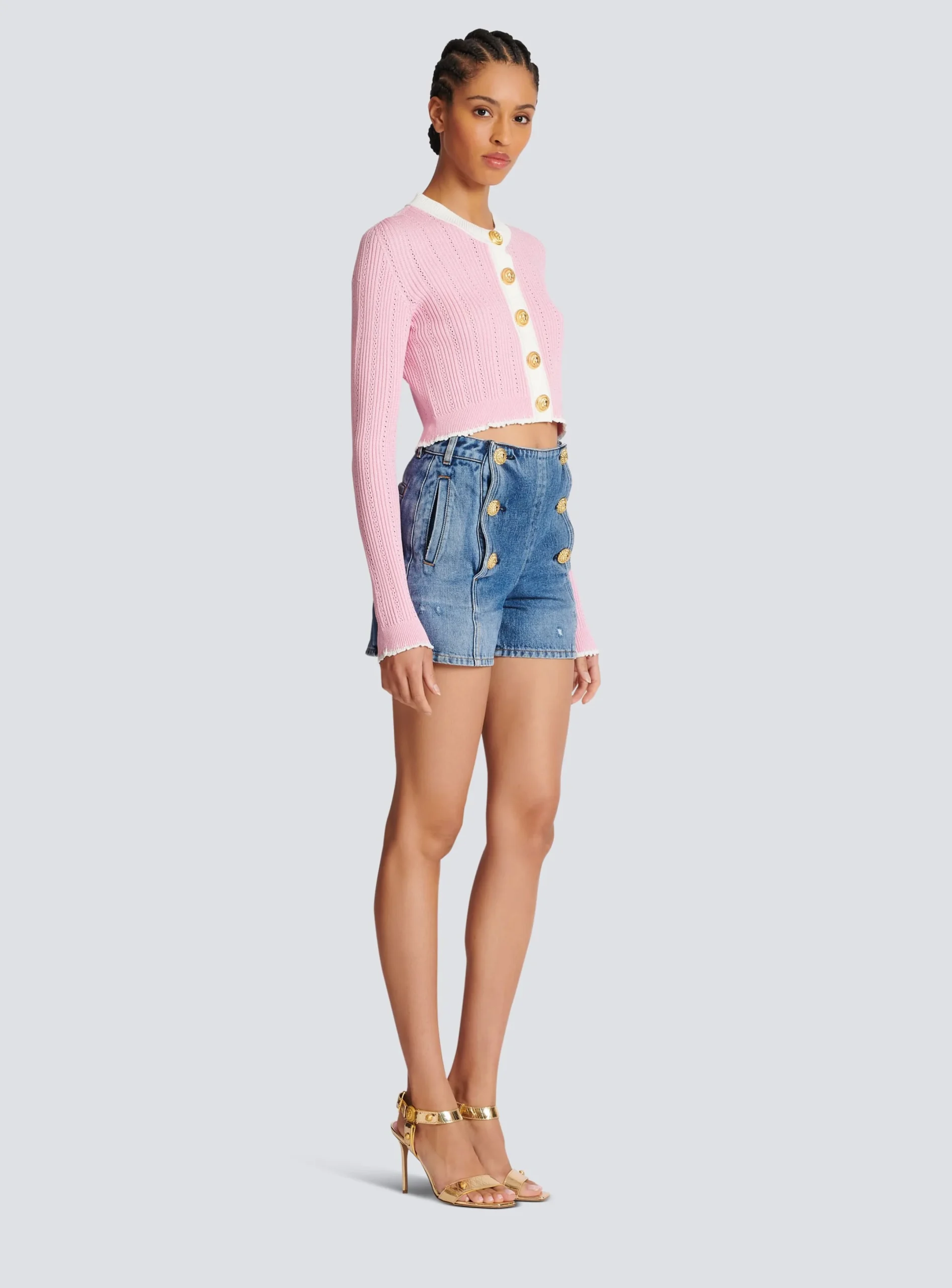 Cheap Denim Shorts With Buttons Women Denim