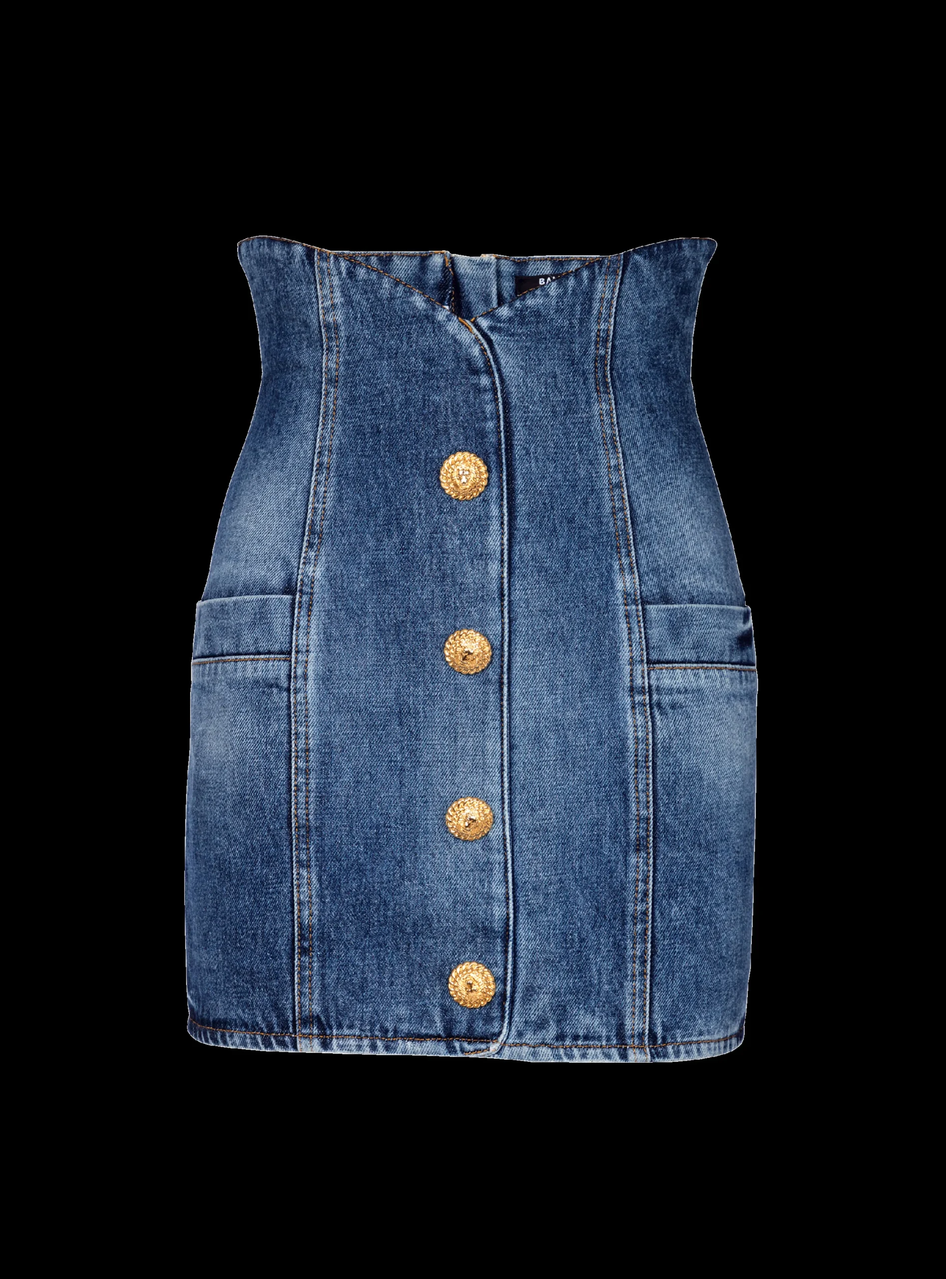 Best Sale Denim Tulip Skirt With Buttons Women Denim|Skirts