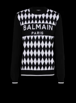 New Diamond Paris Two-tone Jacquard Jumper Knitwear