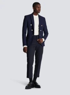 Fashion Double Breasted Blazer Jackets And Blazers